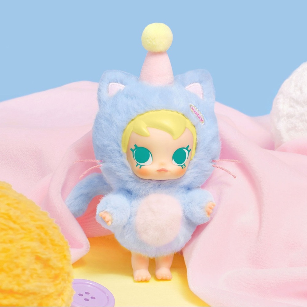 Baby Molly Pocket Friends -Vinyl Plush Pendant Blind Box - Feeling Blue